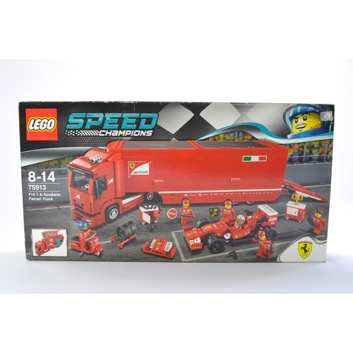 6 - Lego Model Kit comprising No. 75913 F14 T & Scuderia Ferrari Truck. Kit unused and sealed in origina... 