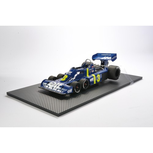 20 - TSM Model 1/12 Resin Tyrell P34 1976 Swedish Grand Prix Winner. Rear wing requires reattaching with ... 