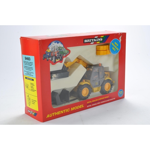 112 - Britains Farm 1/32 issue comprising No. 9460 JCB 526S Loadall. No obvious sign of wear in very good ... 