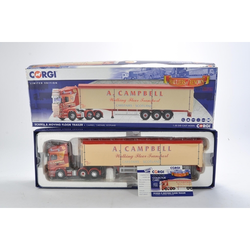 83 - Corgi 1/50 Diecast Model Truck issue comprising No. CC13753 Scania R Moving Floor Trailer in the liv... 