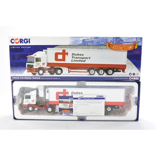 84 - Corgi 1/50 Diecast Model Truck issue comprising No. CC15506 Volvo F10 Fridge Trailer in the livery o... 