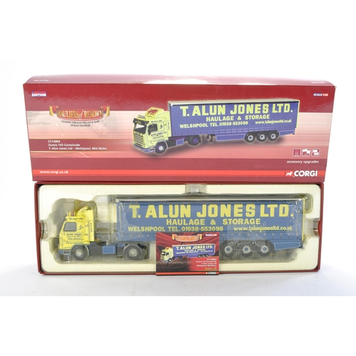 85 - Corgi 1/50 Diecast Model Truck issue comprising No. CC14804 Scania 143 Curtainside in the livery of ... 