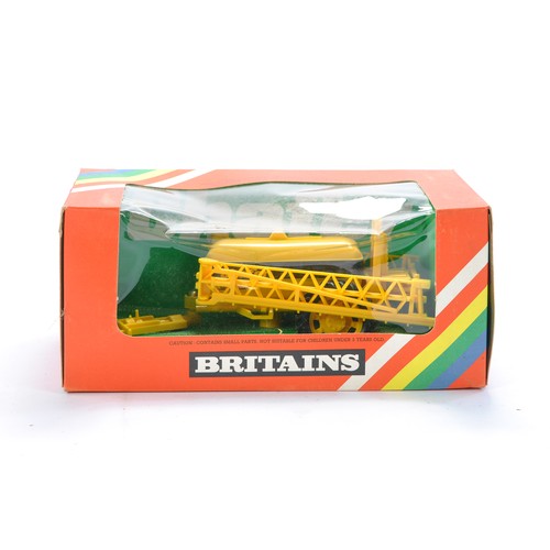 123 - Britains Farm 1/32 issue comprising No. 9583 Magirus Deutz Tipper Truck in Yellow. Generally very go... 