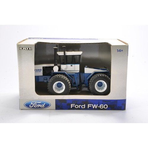 132 - Farm model interest comprising Ertl 1/32 Ford FW  - 60 Tractor. Looks to be excellent and without ob... 