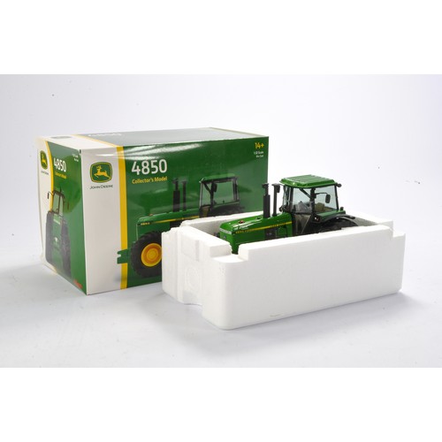 135 - Farm model interest comprising Schuco 1/32 John Deere 4850 Tractor   - Collectors Model. Looks to be... 