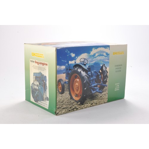 167 - Farm model interest comprising Universal Hobbies 1/16 Fordson Power Major Tractor. Looks to be excel... 