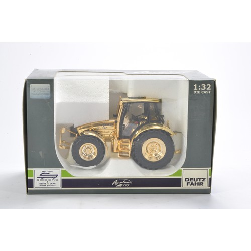 190 - Universal Hobbies 1/32 Deutz Agrotron Sieberg Gold Edition Tractor, limited to only 100. Looks to be... 