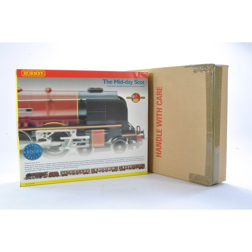 223 - Model Railway Comprising Hornby No. R2078 The Mid - Day Scot Coronation Class 8P Locomotive And Thre... 