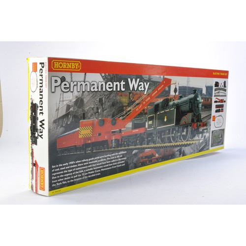 250 - Model Railway Comprising Hornby No. R1029 Permanent Way Electric Train Set. Looks To Be Excellent An... 