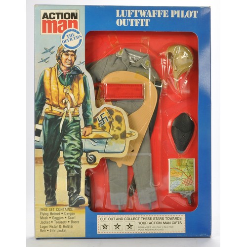 317 - Palitoy Action Man comprising 'The Officer's' Uniforms Luftwaffe Pilot Outfit. Complete with origina... 