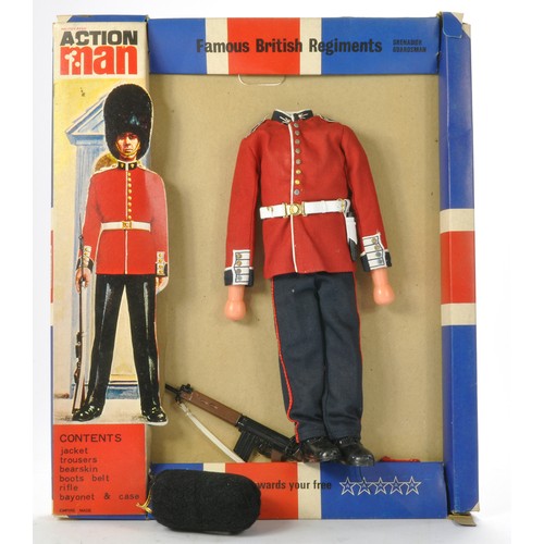 320 - Palitoy Action Man comprising Famous British Regiments  - The Grenadier Guards Uniform (card variati... 