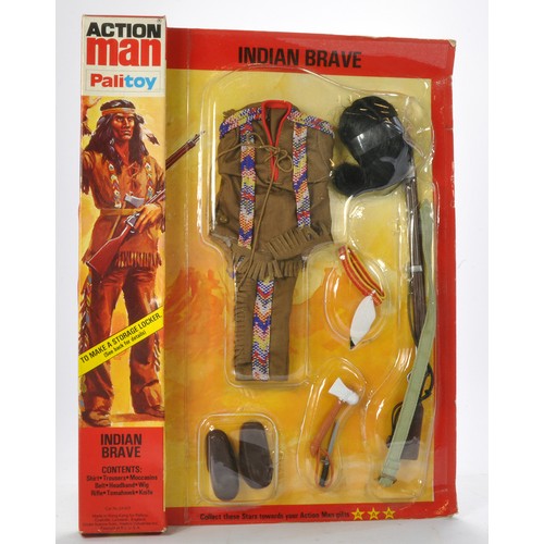 323 - Palitoy Action Man comprising No. 34401 Indian Brave Outfit. Complete with original packaging. Packa... 