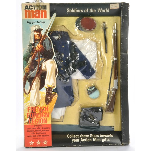 335 - Palitoy Action Man comprising No. 34143 French Foreign Legion Outfit. Complete with original packagi... 