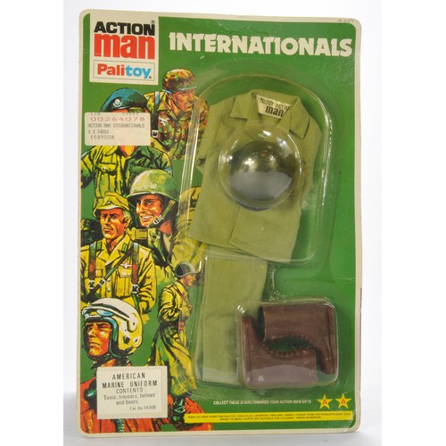 341 - Palitoy Action Man comprising Internationals No. 343000 American Marine Uniform. Complete and looks ... 