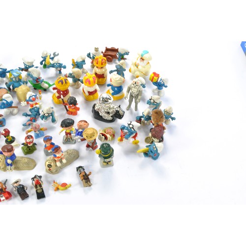 371 - An interesting assortment of plastic figures including various themes to include Magic Roundabout, S... 