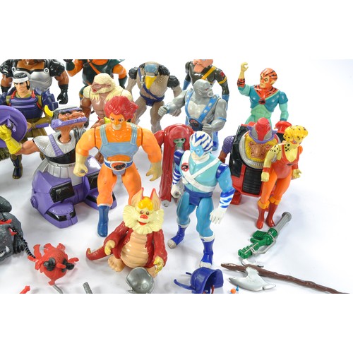 386 - LJN Vintage Group of Original Thundercats Plastic Figures as shown. A very impressive collection, li... 