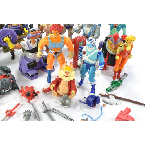 386 - LJN Vintage Group of Original Thundercats Plastic Figures as shown. A very impressive collection, li... 