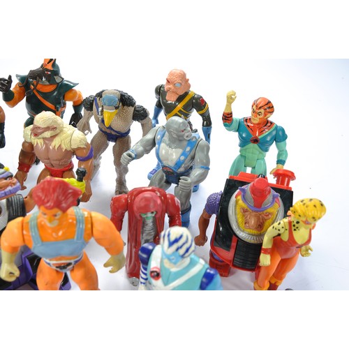 386 - LJN Vintage Group of Original Thundercats Plastic Figures as shown. A very impressive collection, li... 