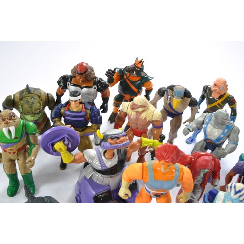 386 - LJN Vintage Group of Original Thundercats Plastic Figures as shown. A very impressive collection, li... 