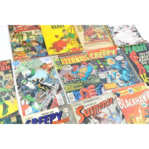 422 - Group of Vintage Comics Comprising Amazing Tales No. 159, The Eternals No. 2334, Green Lantern No. 6... 