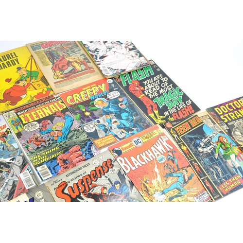 422 - Group of Vintage Comics Comprising Amazing Tales No. 159, The Eternals No. 2334, Green Lantern No. 6... 