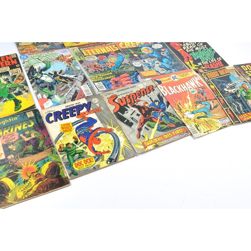 422 - Group of Vintage Comics Comprising Amazing Tales No. 159, The Eternals No. 2334, Green Lantern No. 6... 