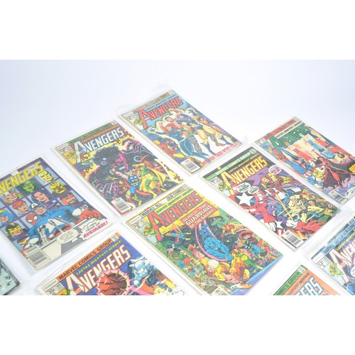 423 - Group of Marvel Comics comprising The Avengers, to include issue Nos. 169, 167, 300, 191, 178, 329, ... 