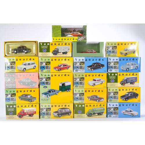 489 - Vanguards diecast model group comprising of 20 boxed issues including No. VAO8602 Jaguar XJ6 4. 2 Se... 