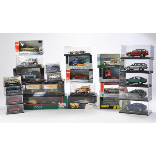 495 - Diecast model group comprising of 25 boxed issues to include 1) Cararama Aston Martin DB7, 2) Carara... 