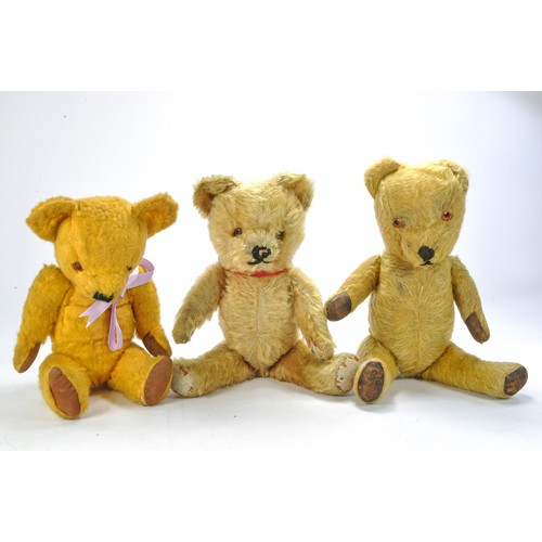 481 - Trio of Vintage Bear issues with significant to moderate wear, 15