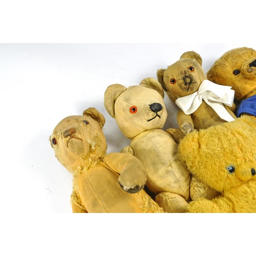 488 - Collection of Vintage Bears in fair to good condition.