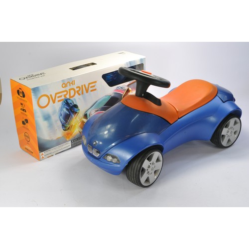 576 - Anki Overdrive Slot Car Set plus BMW Children's Ride on.