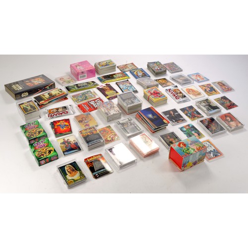 590 - A large collection of trading cards comprising comic genre from Marvel, Top Cow, DC etc inclusive of... 