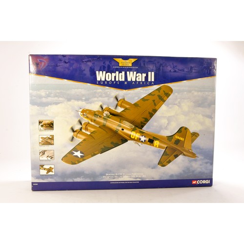 593 - Diecast Model Aircraft comprising 1/72 Corgi issue No.AA33301  Boeing B-174 Flying Fortress Memphis ... 