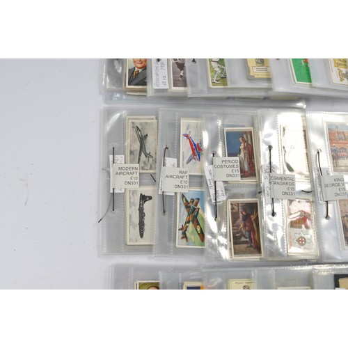 624 - Twenty three sets of original vintage Cigarette Cards of various theme and series as shown. All mark... 