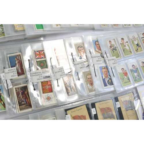 624 - Twenty three sets of original vintage Cigarette Cards of various theme and series as shown. All mark... 