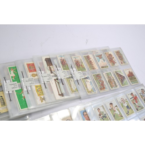 624 - Twenty three sets of original vintage Cigarette Cards of various theme and series as shown. All mark... 