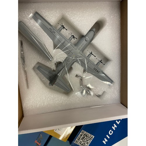 310 - Diecast model aircraft comprising the following issues. 1) Fox 1/200  Lockheed C  - 130H Hercules. L... 