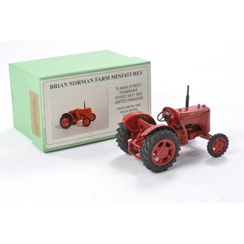 54 - Brian Norman 1/32 Hand Built farm issue comprising no. FM05 David Brown Cropmaster Tractor. Looks to... 