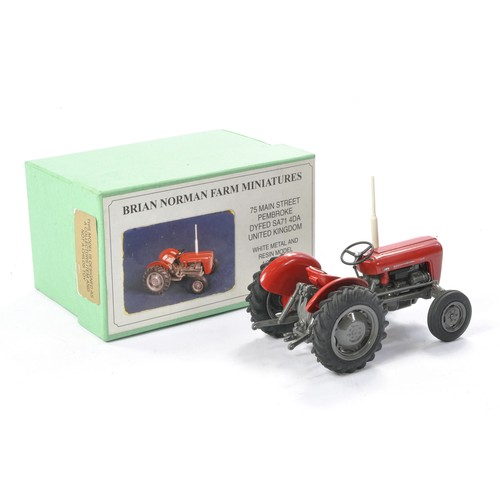 57 - Brian Norman 1/32 Hand Built farm issue comprising no. FM08 Massey Ferguson 35 3 cylinder Tractor. L... 