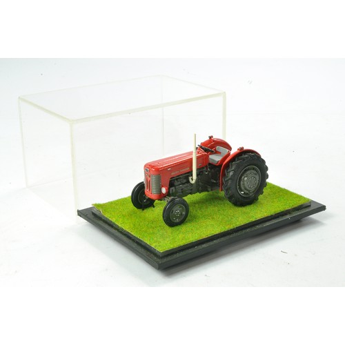 66 - Cenfyn Davies hand built Scaledown 1/32 farm issue comprising Massey Ferguson 65 Tractor. Looks to b... 