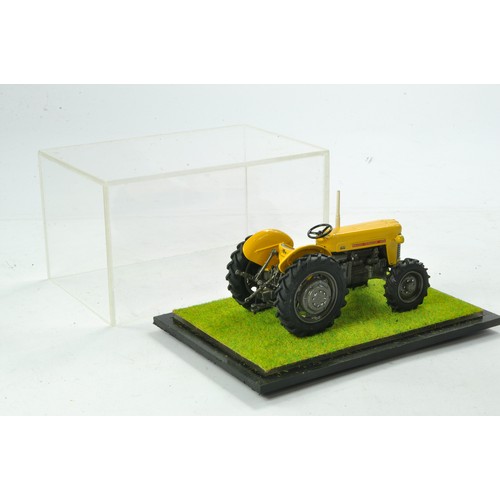 68 - Cenfyn Davies / Dads Tractors hand built Scaledown 1/32 farm issue comprising Massey Ferguson 65 4WD... 