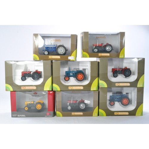 89 - Universal Hobbies group of 1/32 Eight Tractor issues. Some loose in boxes but generally very good or... 