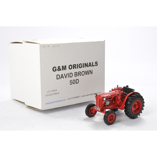 95 - G&M Originals 1/32 Hand Built issue comprising David Brown 50D Tractor. Limited Edition is excellent... 