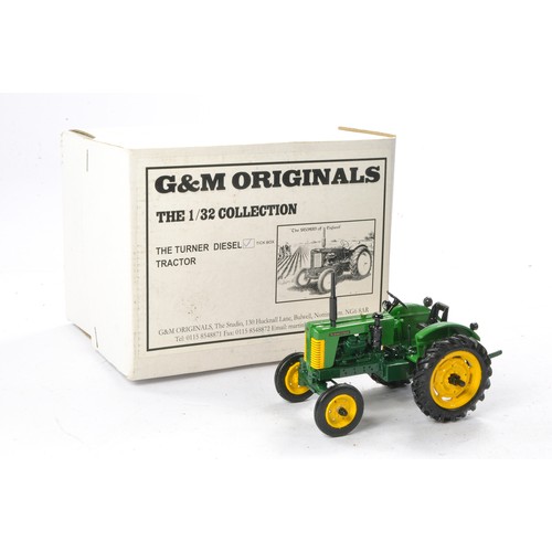 98 - G&M Originals 1/32 Hand Built issue comprising Turner Yeoman Tractor. Limited Edition is excellent w... 