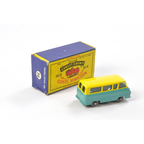 265 - Matchbox Regular Wheels comprising No. 70a Ford Thames Estate Car. Green / Yellow with black base. G... 