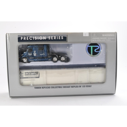 105 - Tonkin Replicas 1/53 model truck issue comprising truck trailer combination in the livery of Kennesa... 