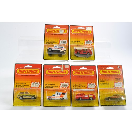 342 - Matchbox Superfast US/Canada Export Blister Packs (inc some HK variants) comprising Chevy Blazer, Am... 