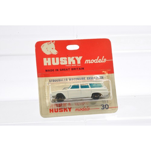 367 - A group of Husky Blister Packs comprising six issues as shown including Military Ambulance, Guy Warr... 