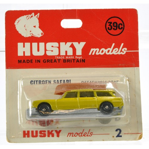 371 - Husky Models Export Carded Blister comprising No. 2 Citroen Safari. Excellent, factory sealed bliste... 